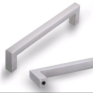 L&lonpa Brushed Nickel Cabinet Handles